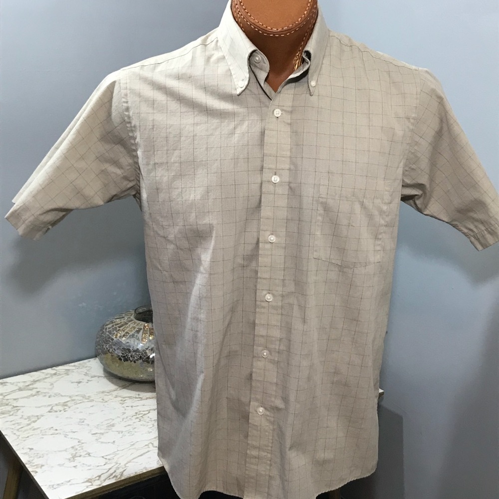 Tan Button Down by RBM - Picture 7 of 8